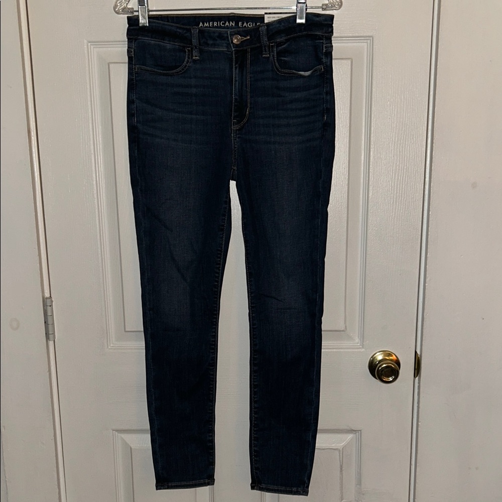 American Eagle Outfitters Next Level Stretch High Rise Jegging Crop Jean, new!